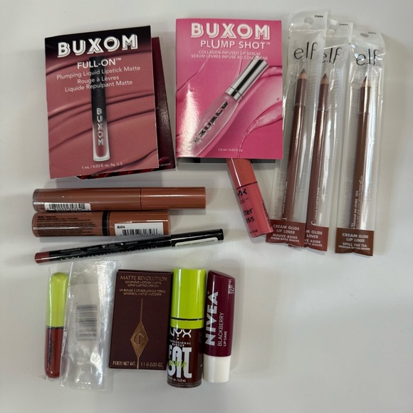 Buxom Other - Buxom NWT Full-On Plumping Liquid Lipstick Matte - PinK LIP Bundle